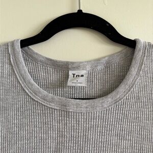 TNA Light Gray Crewneck Sweater